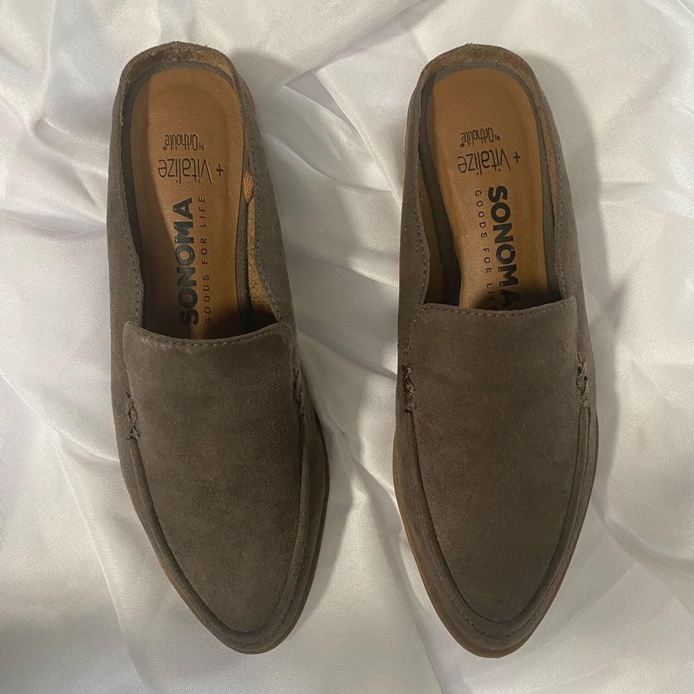 Sonoma Suede Mules